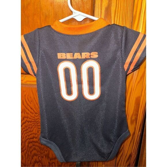 Chicago Bears Baby Boys Girls Dazzle Bodysuit -  NFL team apparel 3-9 Months - Picture 3 of 3